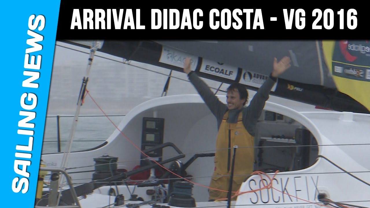 Finish arrival One Planet One Ocean - Vendée Globe 2016