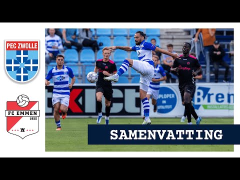 Samenvatting PEC Zwolle - FC Emmen | Oefenduel