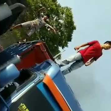 Truk adu suara di aniversary 1 DDMI klaten