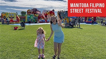 Manitoba Filipino Street Festival in Winnipeg 2025  .Philippine culture in Canada