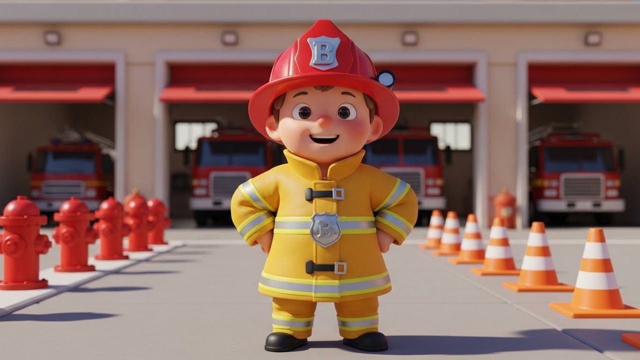 Fire Truck Alphabet Rescue for Kids | ABC Song for Kids, Fire Truck Song, Baby Songs & Kids Music 🚒