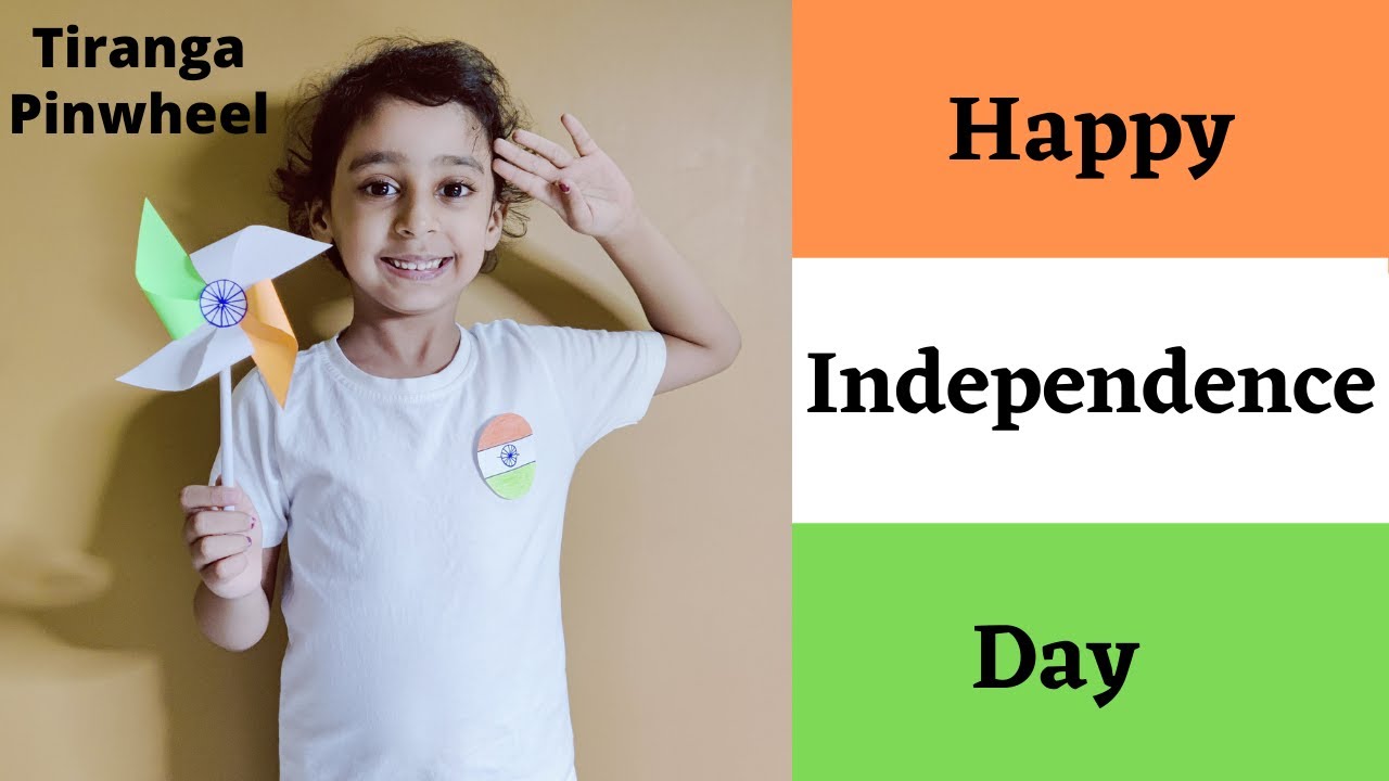 Tiranga Pinwheel || Tricolor Pinwheel for Kids - YouTube
