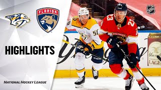 Predators @ Panthers 2/4/21 | NHL Highlights