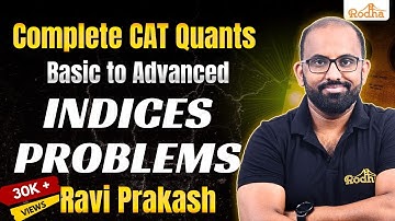 Indices Surds 4 | CAT Preparation  | Algebra | Quantitative Aptitude