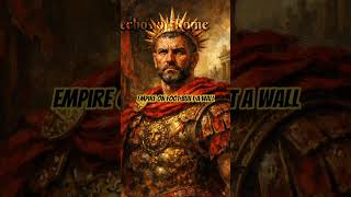 He traveled every corner of his empire — on foot. Built a wall across Britain #hadrian #romanemperor