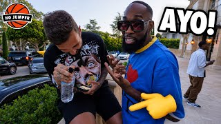 Dude Presses His Meat on Adam While Asking About Plug Talk Tryouts
