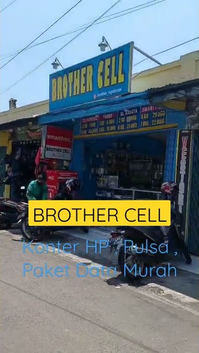 BROTHER CELL konter HP , Kuota , Pulsa Murah SEMARANG #shorts #viral #kuota #paket #data #murah #sip