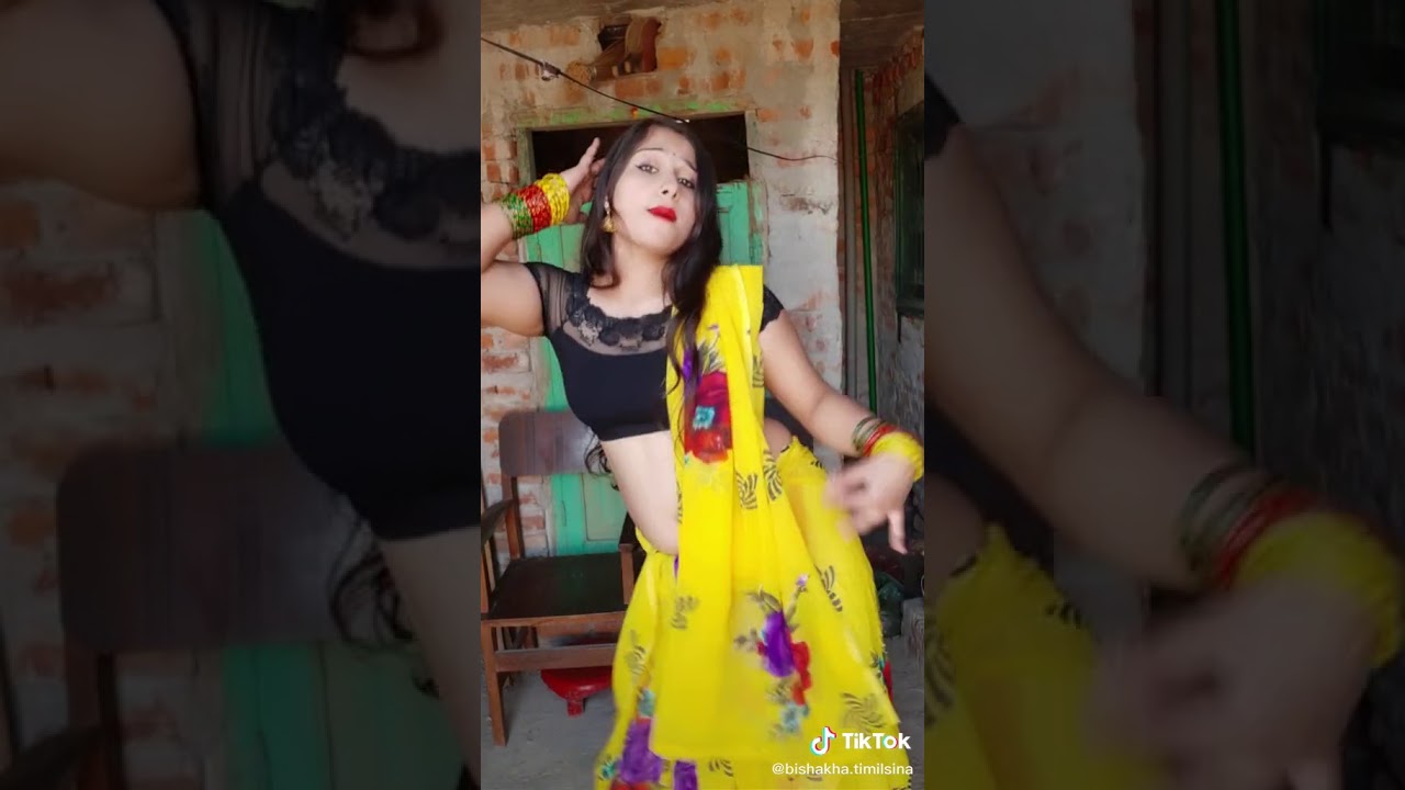 Sexy Nepali Girl On Bhojpuri Song 🔥 Bishakhatimilsina Youtube 