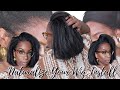 Swangin wrap how i naturalize my wig install textured hair lace kinky straight bob omgherhair