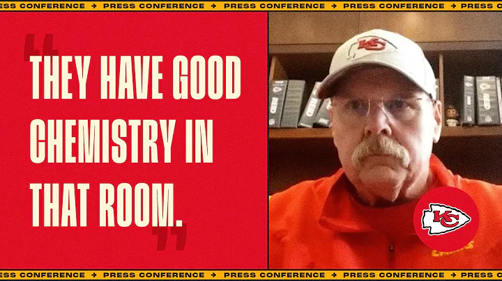 Andy Reid: "They have good chemistry in that room....