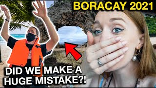 Arriving in BORACAY! Reacting to UNEXPECTED CHANGE on the Island 2021