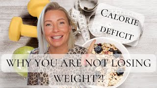 STRUGGLING TO LOSE WEIGHT? | CALORIE DEFICIT EXPLAINED PROPERLY |ad