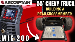 NEW Arccaptain MIG200 Welding Machine: Tested on My '55 Chevy Truck Build!