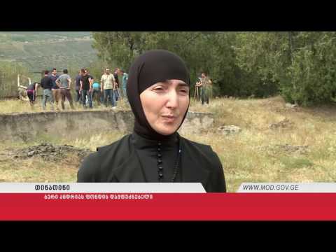 თავდაცვის მინისტრი „ბერი ანდრიას სახელობის ფონდის“ წარმომადგენლებთან