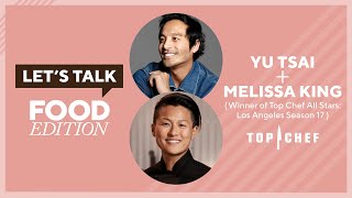 Let's Talk Live with Yu Tsai :  Melissa King, Chef : Winner of Top Chef All Stars