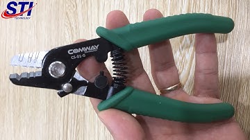 Kìm tuốt sợi quang 3 lỗ Comway CS-01 độ chính xác cao, giá tốt