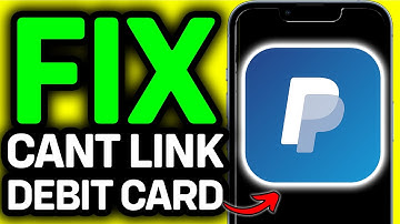 Waarom kan ik mijn betaalpas niet koppelen aan PayPal? [100% OPGELOST]