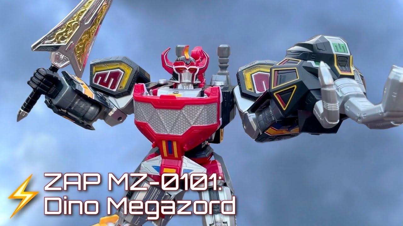 Zord Ascension Project Dino Megazord Toy Review (Mighty Morphin