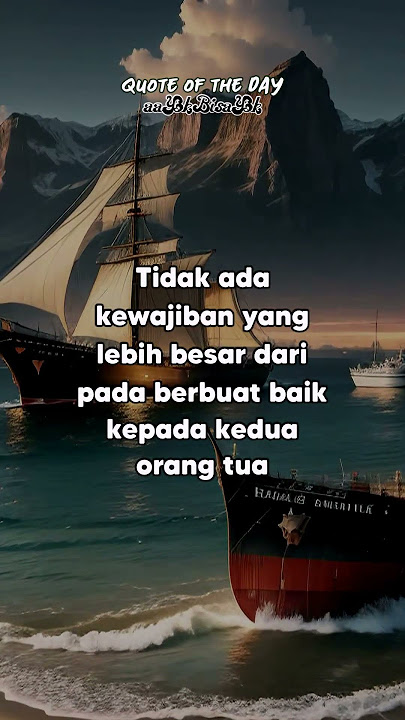 Janganlah engkau berprasangka buruk terhadap... #quoteislami