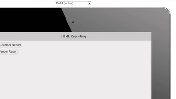 AA Reports - Using HTML Reporting in a Mobile Application
