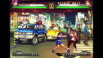 kof 98umfe Athena command grab options