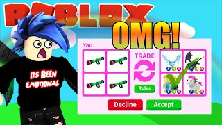 TRADING for PLUNGER GRAPPLING HOOKS ONLY In Adopt Me Roblox Jeremy