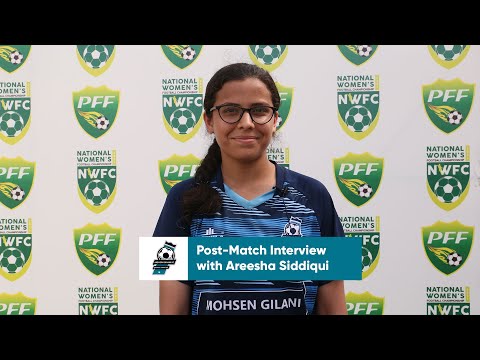 Post-Match Interview with Areesha Siddiqui | NWU vs MGC | NWFC 2021