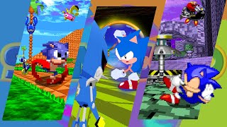 3 CD Sonics in Sonic Robo Blast 2