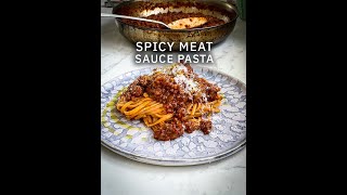 Spicy Meat Sauce Pasta by Donal Skehan 11,480 views 1 year ago 1 minute, 1 second