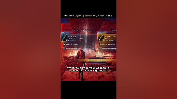 🎯 Most OP Legendary Weapon You Can Get in Night Reign!