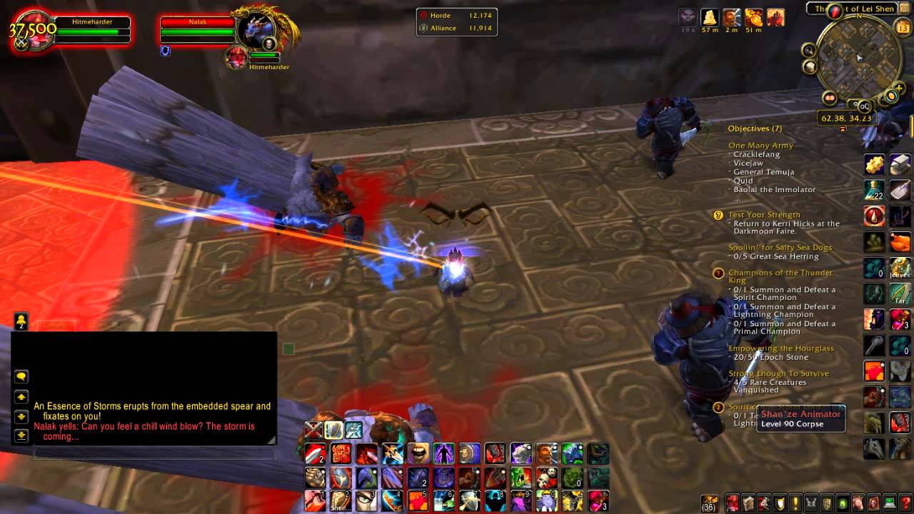 Spirit Of The Storm Lord Solo Prot Warrior YouTube