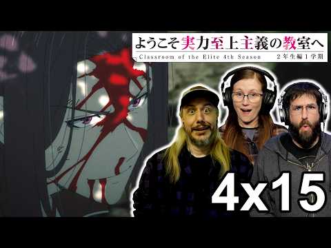 Ryuen V. Hosen!!! Classroom Of The Elite S4 Episode 15 Reaction | AVR2