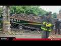 Sinkhole Opens Beneath Dumpster Truck on 51st Street