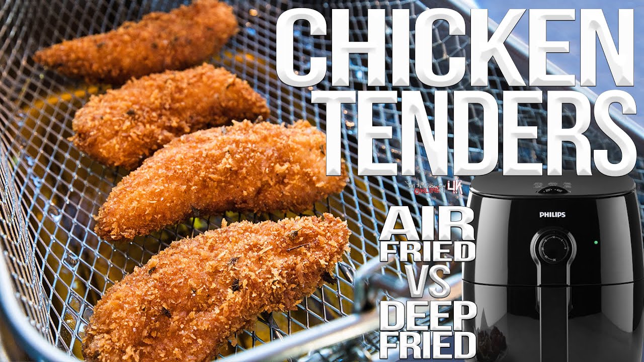 Air Fryer vs. Deep Fryer - Battle for the Best Fried Chicken Tenders SAM TH...