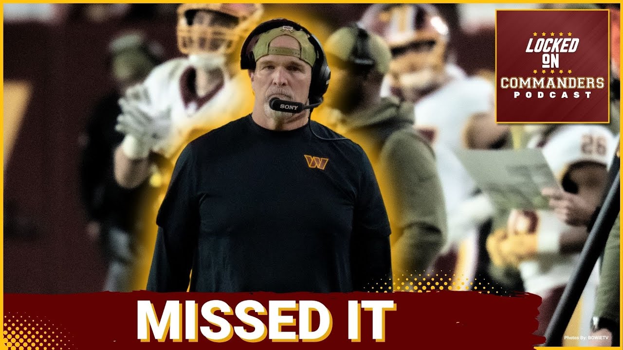 MAN, I MISSED IT: Dan Quinn Owns Daniels Injury Mistake; Lattimore, McCaffrey Seasons Over MAN, I MISSED IT: Dan Quinn Owns Daniels Injury Mistake; Lattimore, McCaffrey Seasons Over