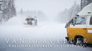 VANTRAVELLER: Kalliomaalauksia ja Lumipyryä | Hossa - Paljakka - Leppävirta