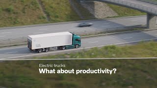 Volvo Trucks - Elektrické nákladné vozidlá, ale čo produktivita?