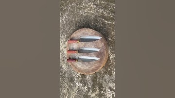 Ba cây dao phi lê cá này đẹp như tranh vẽ vậy thật hiếm gặp