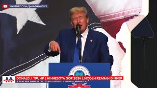 🇺🇸 Donald Trump | Minnesota GOP Lincoln Reagan Dinner in Saint Paul, MN (May 17, 2024) [CC] screenshot 5