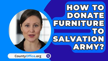 How To Donate Furniture To Salvation Army? - CountyOffice.org
