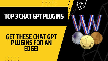 Top 3 Mind-Blowing Chat GPT Plugins! Unlock The Power of AI And Go To The Next Level! #chatgpt #ai