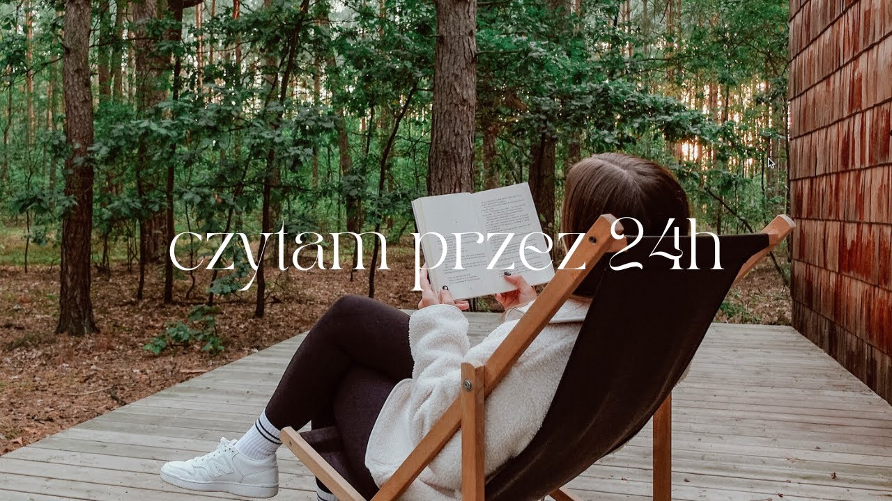 Czytam przez 24h 📖 Maraton czytelniczy w domku w lesie