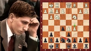 Chess Legend Bobby Fischer plays his favourite Kings Indian Defence against Viktor Korchnoi