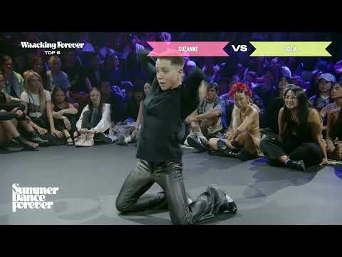 Suzanne Vs Sofia TOP 6 Waacking Forever Summer Dance Forever 2025