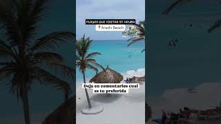 Playas de Aruba!! #shorts #Aruba #onehappyisland