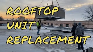 York 25 Ton HVAC Rooftop Unit Replacement  How Pipe Doctor Gets It Done!