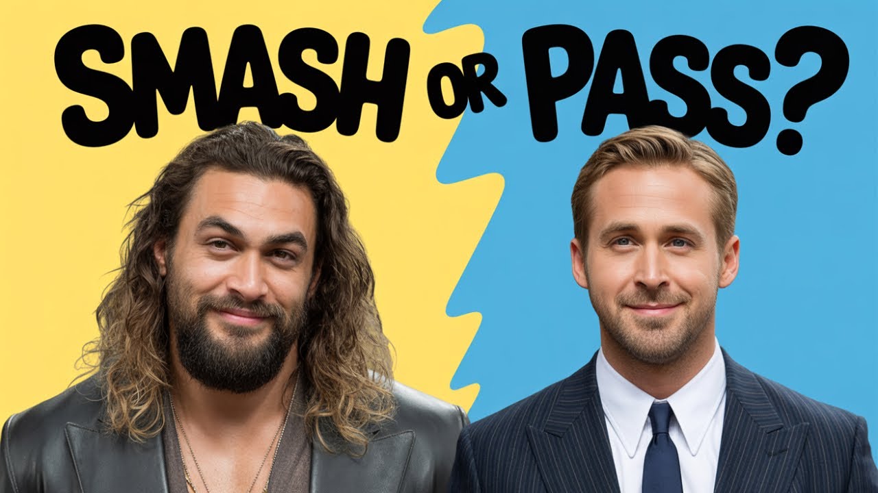 Smash or Pass: 50 Male TV & Movie Characters | Celebrity Quiz Game  🔥💀