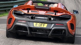 LOUD McLaren 675LT Spider QUICKSILVER Exhaust INSANE Sound \& Acceleration!