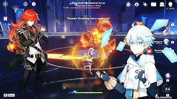 Thunder Sojourn Automation Front | Thunder Sojourn Quest 4 Genshin Impact F2P