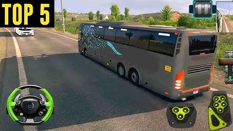 Top 5 Bus Simulator Games Android/Ios||
